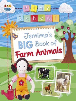 cover image of Jemima's Big Book of Farm Animals